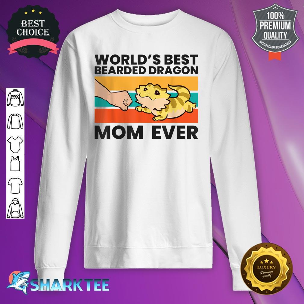 Bearded Dragon Mom World's Best Bearded Dragon Mom sweatshirt
