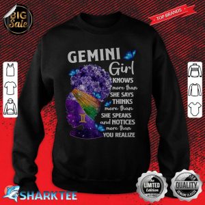 Gemini Queen Sweet As Candy Birthday sweatshirt