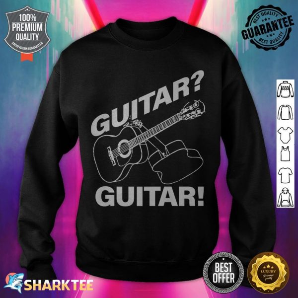 Guitarist Musician Acoustic Guitar Player Music sweatshirt