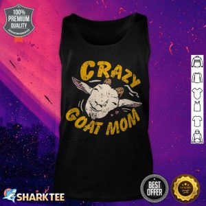 Funny Crazy Goat Mom Goat Mother Premium tank top