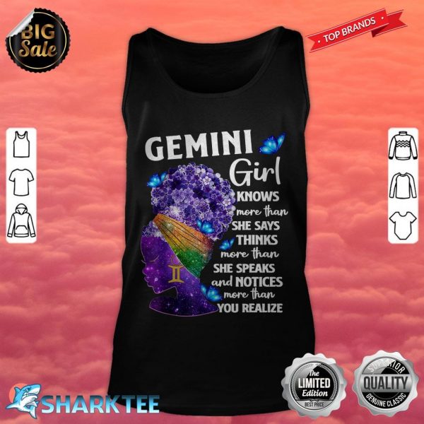 Gemini Queen Sweet As Candy Birthday tank top