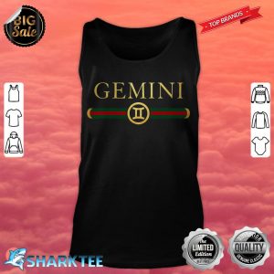 Gemini Zodiac May June Birthday Graphic Art tank top