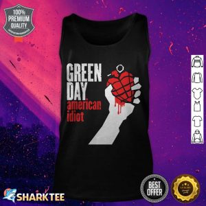 Green Day American Idiot Heart tank top