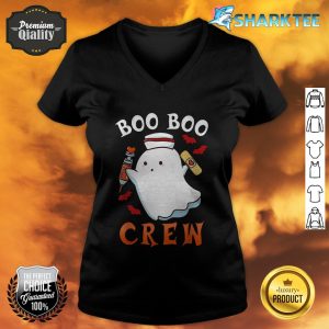 Halloween Nurse Boo Boo Crew v-neck