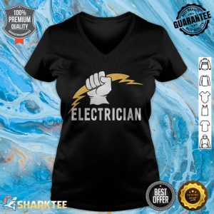 Great Gifts Idea Women Men Electrician v-neck