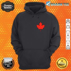 Canada Day Party Supplies Maple Leaf Canadian Flag Heart hoodie