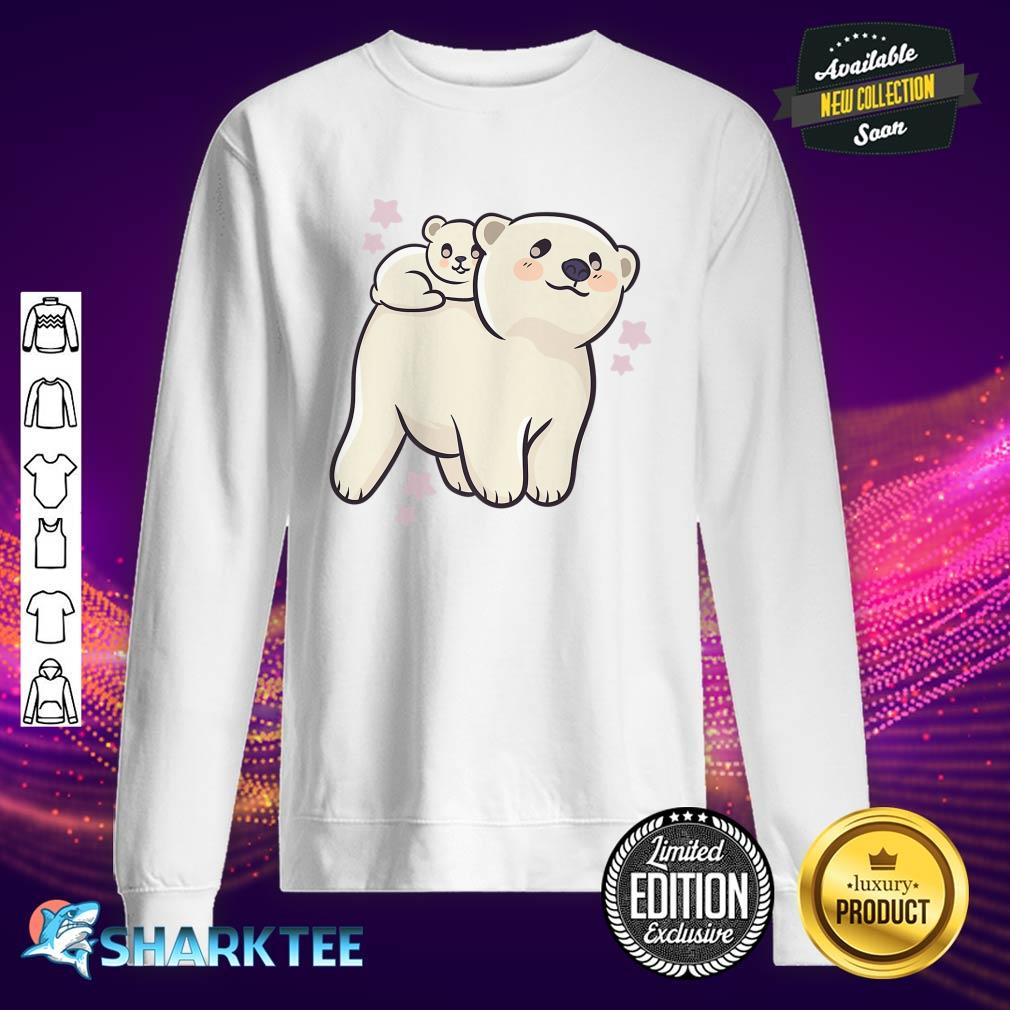 Polar bears Baby Mommy Cute Kawaii Anime Kawaii Japan Premium sweatshirt