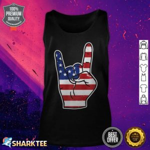 4th of July Independence Day USA Flag Patriotic Tank top