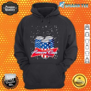 Ameri Can 4th Of July Independence Day USA Flag Hoodie