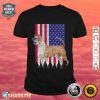 American Staffordshire Terrier Patriotic Dog USA Flag Shirt
